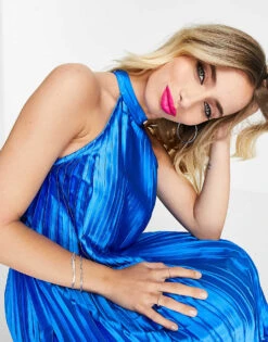 Reclaimed Vintage Inspired Mini Dress In Blue For Women -Closet Theory Her 202513600 3