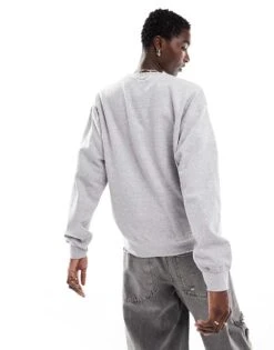 Reclaimed Vintage Unisex Disney Licensed Christmas Sweat In Grey For Unisex -Closet Theory Her 205852443 4