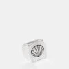 Reclaimed Vintage Unisex Doodly Shell Ring In Silver For Unisex -Closet Theory Her 205971784 1 silver