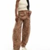 Reclaimed Vintage Leopard Print Barrel Leg Trouser For Women -Closet Theory Her 206294883 1 leopardprint