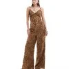 Reclaimed Vintage Cami Jumpsuit In Animal Print For Women -Closet Theory Her 206308888 1 animalprint