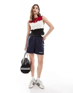 Reclaimed Vintage Revived X Glass Onion Spliced Knit Vest For Women Multi 10 Reclaimed Vintage Revived X Glass Onion Spliced Knit Vest For Women Multi -Closet Theory Her 206484626 3