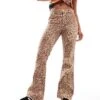 Reclaimed Vintage Western Leopard Flare Jean For Women -Closet Theory Her 206698542 1 leopard