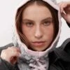 Reclaimed Vintage Balaclava With Pink Bows In Grey Knit For Women -Closet Theory Her 206734860 1 grey