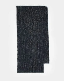 Reclaimed Vintage Unisex Scarf In Navy Rib For Unisex -Closet Theory Her 206749608 1 navy 1