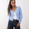 Reclaimed Vintage Micro 90s Rib Cardi For Women Multi 1 Reclaimed Vintage Micro 90s Rib Cardi For Women Multi -Closet Theory Her 206812278 1 multi