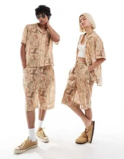 Reclaimed Vintage Unisex Co-ord With Rodeo Print