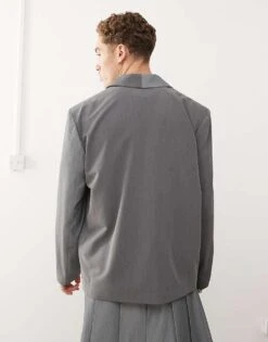 Reclaimed Vintage Unisex Oversized Patchwork Contrast Blazer For Unisex Multi 12 Reclaimed Vintage Unisex Oversized Patchwork Contrast Blazer For Unisex Multi -Closet Theory Her 207068610 5