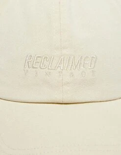 Reclaimed Vintage Unisex Logo Cap In Ecru For Unisex -Closet Theory Her 207136660 3