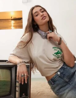 Reclaimed Vintage X Outer Banks Unisex Neck Tie For Unisex Purple -Closet Theory Her 207250297 3