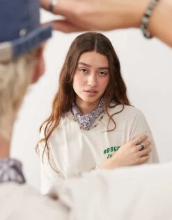 Reclaimed Vintage X Outer Banks Unisex Neck Tie For Unisex Purple -Closet Theory Her 207250297 4