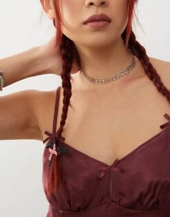 Reclaimed Vintage Antique Chain Necklace In Gold For Women -Closet Theory Her 207438323 1 gold 1