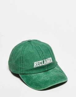 Reclaimed Vintage Unisex Logo Cap In Green For Unisex -Closet Theory Her 207478538 1 green 1