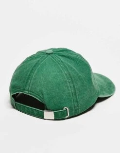 Reclaimed Vintage Unisex Logo Cap In Green For Unisex -Closet Theory Her 207478538 3