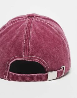 Reclaimed Vintage Unisex Logo Cap In Burgundy For Unisex -Closet Theory Her 207478544 2