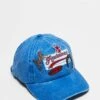 Reclaimed Vintage Unisex Western Rodeo Badge Cap In Washed Blue For Unisex -Closet Theory Her 207706900 1 blue