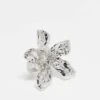 Reclaimed Vintage Oversized Flower Ring In Silver For Women Gold -Closet Theory Her 207761424 1 gold