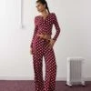 Reclaimed Vintage Button Up Co-ord In Polka Dot -Closet Theory Her 207879443 3