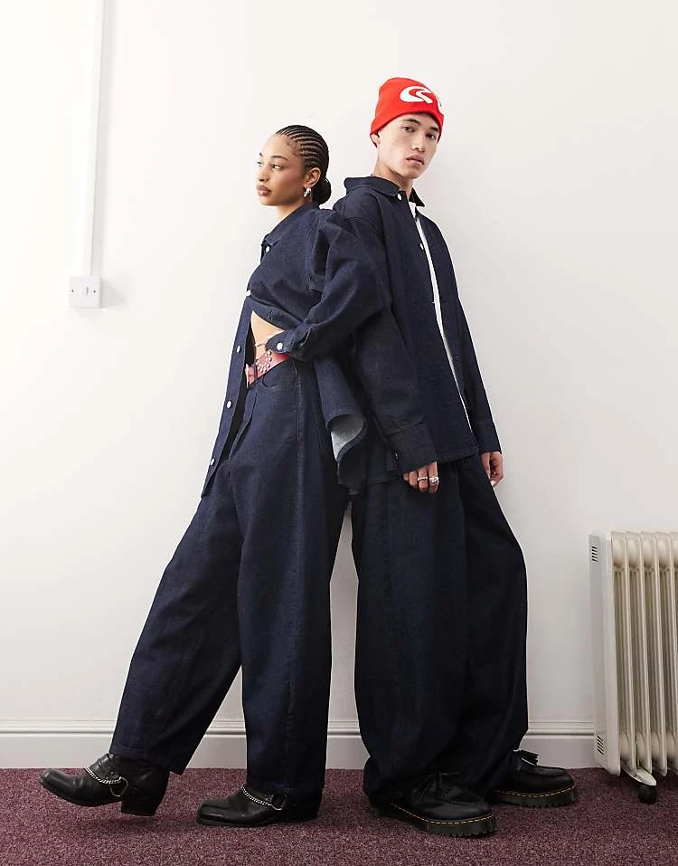 Reclaimed Vintage Unisex Crisp Denim Co-ord 3 Reclaimed Vintage Unisex Crisp Denim Co-ord