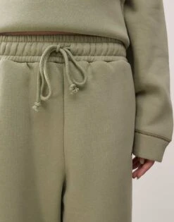 Reclaimed Vintage Contrast Stitch Balloon Joggers Co-ord For Women Sage -Closet Theory Her 207950508 3