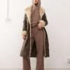 Reclaimed Vintage Supersoft Cosy Hoodie And Wide Leg Jogger Co Ord In Brown -Closet Theory Her 207964295 1 brown