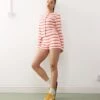 Reclaimed Vintage Hotpants In Multi Stripe Co-ord For Women Multicolour Stripe -Closet Theory Her 208403838 1 multicolourstripe